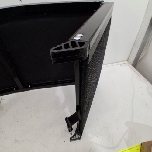 VEVOR METAL OUTDOOR VEHICLE DOG RAMP - 63" X 17" - BLACK (MODEL: 160*44) image 4