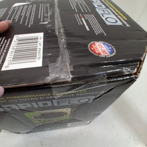 RAPID FLO COMPACT KINK RESISTANT GARDEN HOSE - 100FT - BLACK (MODEL: 1845730) image 2