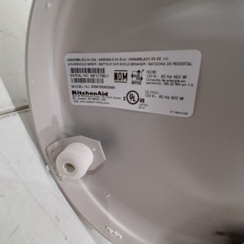 KITCHENAID BOWL-LIFT STAND MIXER - 7 QT. BOWL - MATTE MILKSHAKE/WHITE - (MODEL: KSM70) image 2