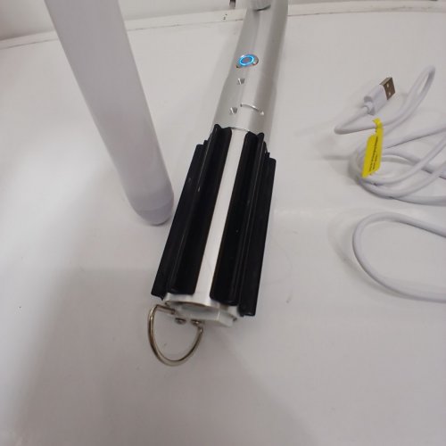 ADULTS HEAVY DUTY LIGHTSABER WITH 12 COLORS & 16 SOUNDS - WHITE, SILVER, AND BLACK image 4
