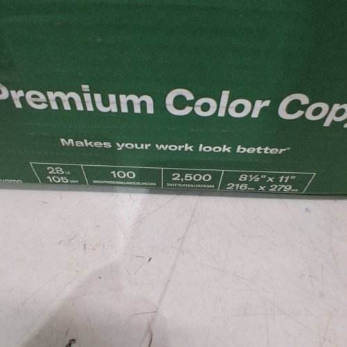 5PK HAMMERMILL CARDSTOCK PREMIUM COLOR COPY PAPER, 19" X 13" - 100LB - 100 BRIGHT - WHITE (MODEL: 133242) image 4