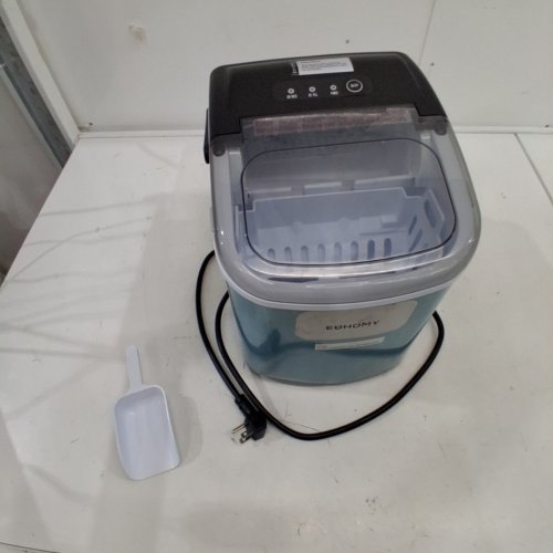 EUHOMY COUNTERTOP ICE MAKER - MAKES 26LBS/DAY - STAINLESS STEEL (MODEL: IM-06S) image 3