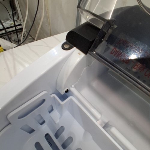 EUHOMY COUNTERTOP ICE MAKER - MAKES 26LBS/DAY - STAINLESS STEEL (MODEL: IM-06S) image 4