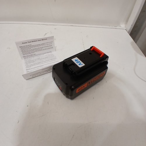 LITHIUM BATTERY FOR BLACK AND DECKER LHT2436 HEDGE TRIMMER - 40V - RED image 4