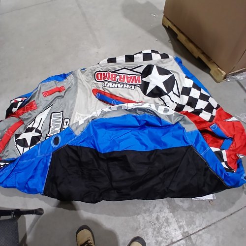 AIRHEAD 1-3 RIDER TOWABLE TUBE FOR BOATING - RED, BLUE, GRAY, BLACK AND WHITE (MODEL:AHCW-1780) image 6