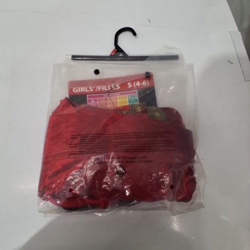 2PC GOODMARK RENAISSANCE PRINCESS COSTUME - SMALL (4-6) - RED image 3