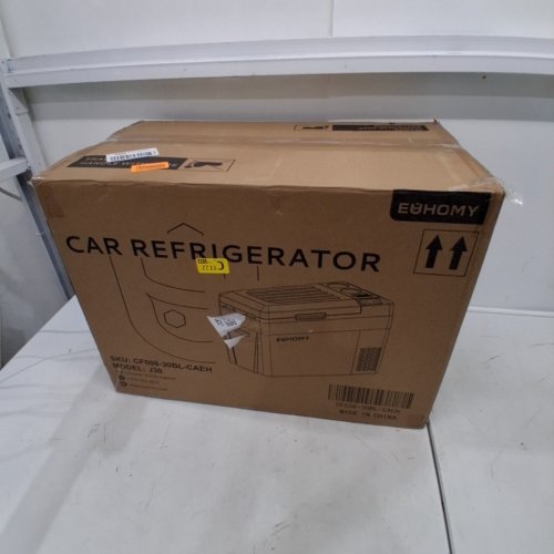 EUHOMY CAR ELECTRIC REFRIGERATOR COOLER WITH APP CONTROL - 30QT - 12V - BLACK/GREY (J30) image 5