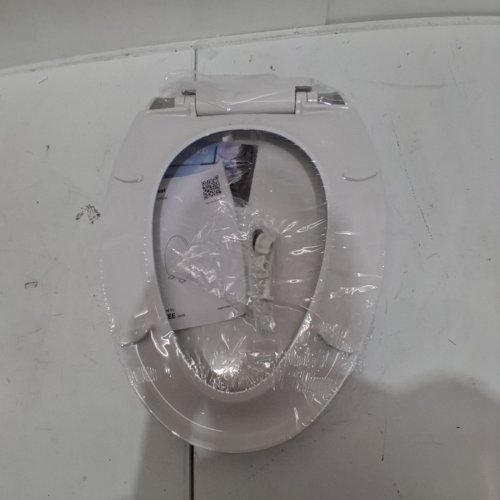 GARVEE SLOW CLOSE ELONGATED TOILET SEAT - 19" - WHITE (MODEL: PHO_161CY13U) image 3