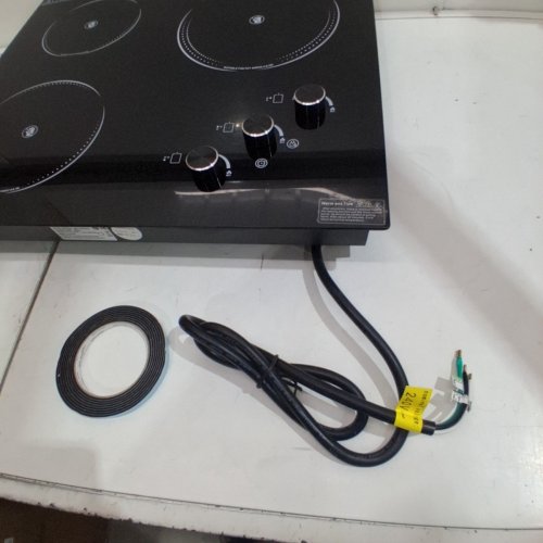 ELECTRIC COOKTOP WITH 3 BURNER - 5000W - 220 V - BLACK (MODEL: DT3-2) image 4