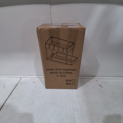 2PK UNDER SINK ORGANIZERS - GRAY image 3