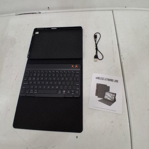 WIRELESS BLUETOOTH KEYBOARD WITH CASE FOR IPAD AIR- BLACK image 3