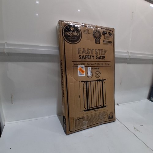 REGALO EASY STEP SAFETY GATE - 29"- 38.5" - WHITE (MODEL : 1160-DS) image 3