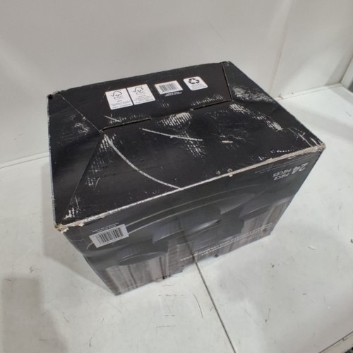 24PC SAFDIE CARA DINNERWARE SET - DARK GREY (MODEL: 1800142) image 4