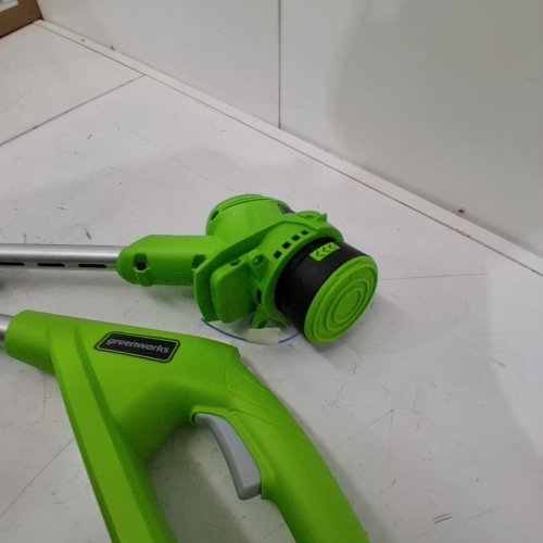 GREENWORKS CORDLESS STRING TRIMMER **TOOL ONLY** - 12" PATH 40V - GREEN/BLACK (MODEL: STF309/STF311) image 3