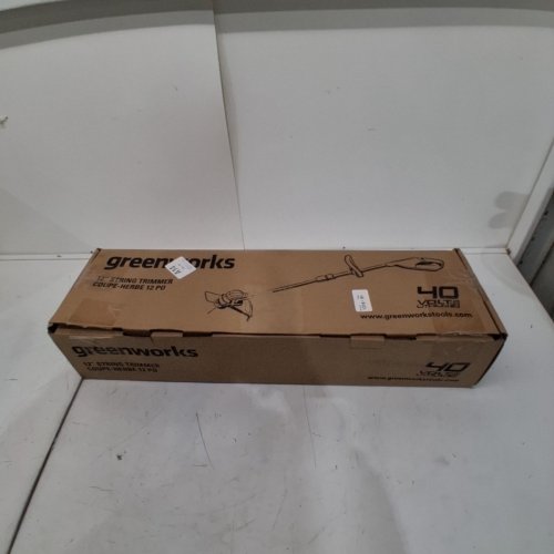 GREENWORKS CORDLESS STRING TRIMMER **TOOL ONLY** - 12" PATH 40V - GREEN/BLACK (MODEL: STF309/STF311) image 4