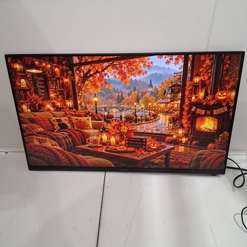 SAMSUNG S3 27" FHD MONITOR WITH IPS PANEL, FLICKER FREE, EYE SAVER MODE - BLACK - (MODEL:S27F320GAN) image 2