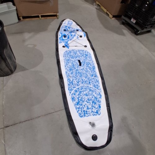 FUNWATER FEATH-R-LITE INFLATABLE PADDLE BOARD - BLUE, WHITE AND BLACK (MODEL: SUPFR05D) image 3