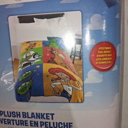 DISNEY PIXAR TOY STORY PLUSH BLANKET - MULTICOLOR image 3