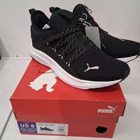 WOMEN'S PUMA RUNNING SHOES - SIZE 8 - BLACK (STYLE: 9556608/314317-01) image 2