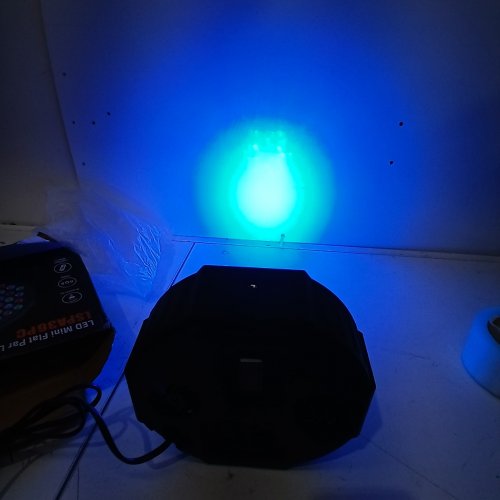 JAVIK SLIM LED STAGE LIGHTS PAR LIGHT WITH 36 LED LIGHTS & REMOTE CONTROL - 7" - BLACK (MODEL: LSPA36PC) image 2