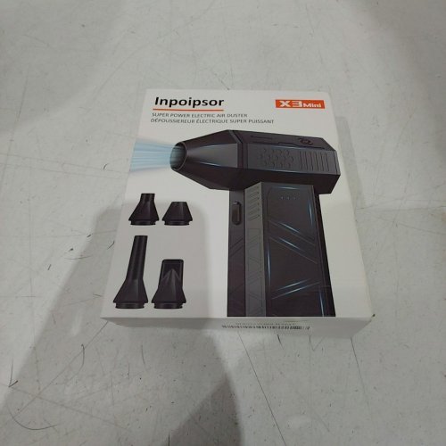 INPOIPSOR MINI TURBO ELECTRIC AIR DUSTER - 2500 MAH - BLACK (MODEL: X3 MINI) image 4