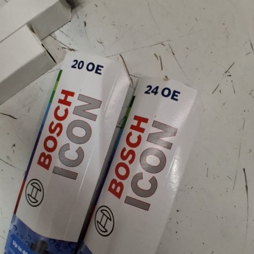 2PC BOSCH ICON BEAM WIPER BLADES SET - 20", 24" - (MODEL:24OE20OE) image 3