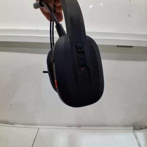 WIRELESS HEADSET WITH MICROPHONE - BLUETOOTH - BLACK (MODEL: DH13) image 2