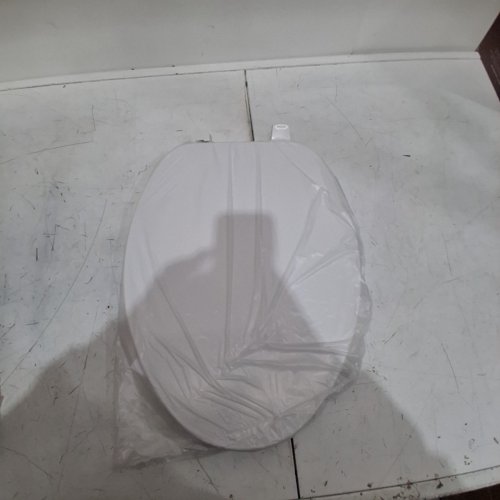 BEMIS ELONGATED PLASTIC TOILET SEAT - 18" - 000 WHITE (MODEL: 170 000) image 3