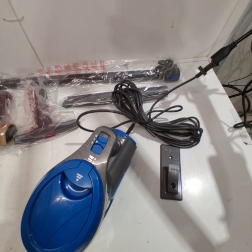 SHARK ROCKET PET ULTRA-LIGHT CORDED STICK & HANDHELD VACUUM CLEANER - BLUE & GREY (MODEL: HV300C V5) image 2