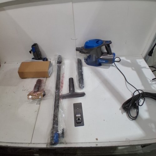 SHARK ROCKET PET ULTRA-LIGHT CORDED STICK & HANDHELD VACUUM CLEANER - BLUE & GREY (MODEL: HV300C V5) image 3
