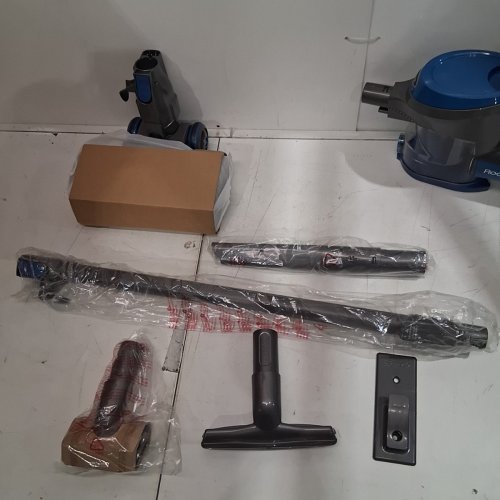 SHARK ROCKET PET ULTRA-LIGHT CORDED STICK & HANDHELD VACUUM CLEANER - BLUE & GREY (MODEL: HV300C V5) image 4