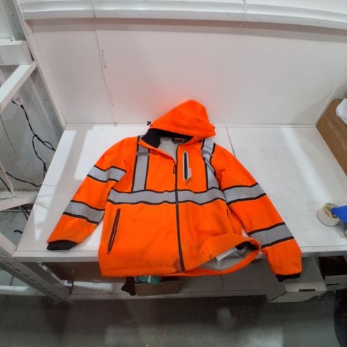 PIONEER CLASS 2 LEVEL 2 HIGH VISIBILITY REFLECTIVE JACKET - EXTRA LARGE - ORANGE image 2