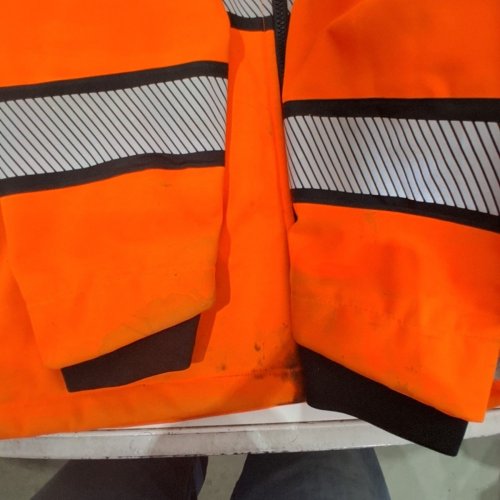 PIONEER CLASS 2 LEVEL 2 HIGH VISIBILITY REFLECTIVE JACKET - EXTRA LARGE - ORANGE image 4
