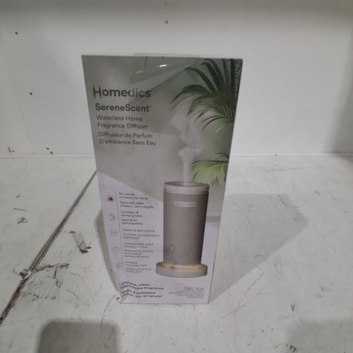 HOMEDICS SERENESCENT WATERLESS HOME FRAGRANCE DIFFUSER - GREY (MODEL: ARMH-680GY) image 4