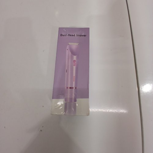WOMEN'S ELECTRIC PORTABLE DUAL HEAD SHAVER WITH TYPE-C CHARGING & 1 HOUR RUNTIME - PURPLE image 4