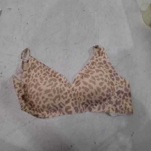 WOMAN'S WIRELESS PUSH UP BRA - MEDIUM - LIGHT CHEETAH image 2