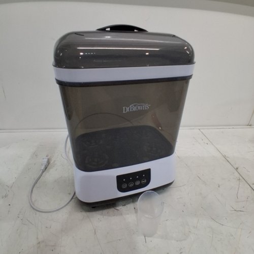 DR. BROWN'S CLEAN STEAM BABY BOTTLE & PACIFIER STERILIZER AND DRYER - WHITE (MODEL: ‎AC177-WEB) image 4