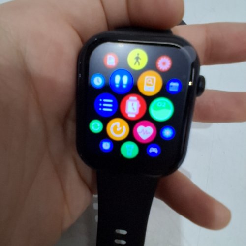 UNISEX SMART WATCH AND FITNESS TRACKER WITH BLUETOOTH COMPANION APP AND MULTIPLE SPORTS MODES - 1.83" TOUCH SCREEN DISPLAY - BLACK (MODEL: G28) image 2