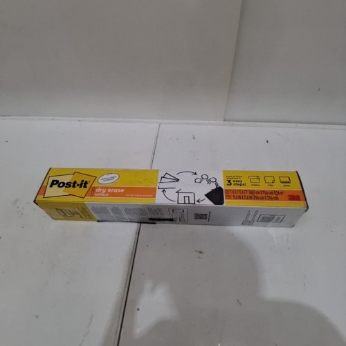 POST-IT FLEX WRITE DRY ERASE WHITEBOARD FILM WRITING SURFACE - 2FT X 3FT - WHITE - (MODEL: DEF3X2) image 3