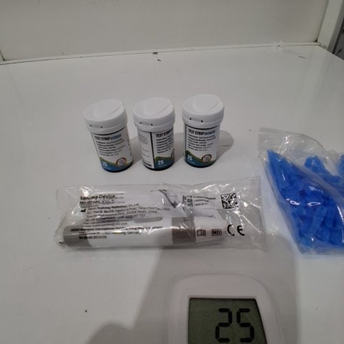 BLOOD GLUCOSE MONITOR KIT - METER, RECORD SHEET, BLOOD COLLECTION PEN - (MODEL: MT-BGM02) image 4