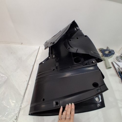 NEW FRONT ENGINE SPLASH SHIELD UNDER COVER DIRECT REPLACEMENT FOR NISSAN ALTIMA 2016-2018 - BLACK (MODEL:NI1228164) image 3
