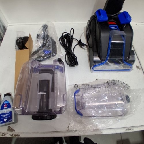 BISSELL POWERCLEAN POWERFUL & LIGHTWEIGHT TURBOBRUSH PET UPRIGHT CARPET CLEANER VACUUM - 120V - BLUE/BLACK (MODEL: 3939C) image 4
