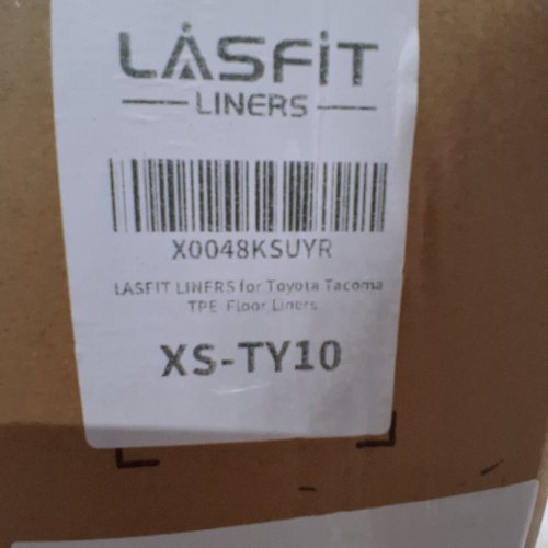 3PC LASFIT FLOOR MAT LINERS FOR TOYOTA TACOMA 2024-2026 - BLACK (MODEL: XS-TY10) image 3