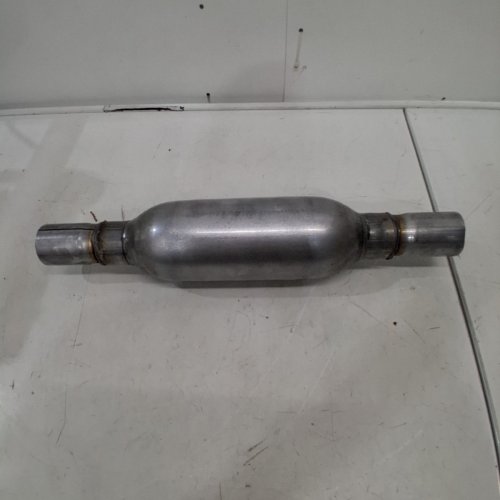 WALKER UNIVERSAL EXHAUST RESONATOR - 2" INLET (ID), 2" OUTLET (ID), 2" OUTLET (OD), FOR BUICK ELECTRA (1977-1984), BUICK LESABRE (1977-1979) - GREY (MODEL: 17852) image 3
