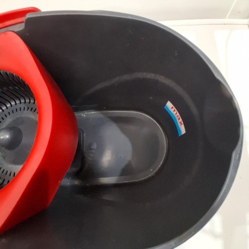 VILEDA EASYWRING POWER SPIN BUCKET GREY/RED - (MODEL: 172880) image 3