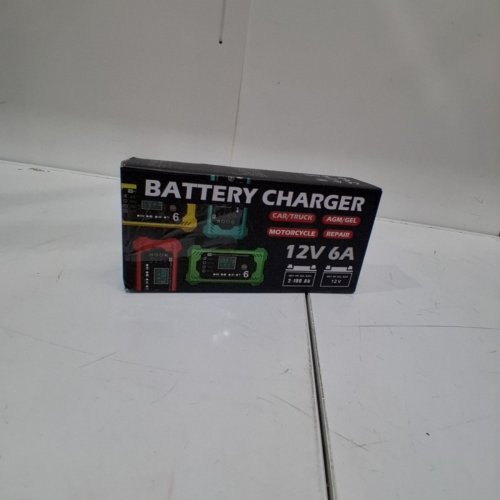 COREBOX 12V CAR BATTERY CHARGER & MAINTAINER - RED/BLACK (MODEL: H-6CS) image 4