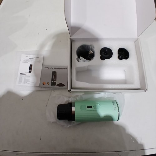 BIVIST PORTABLE CAPSULE COFFEE MAKER - MINT GREEN image 3