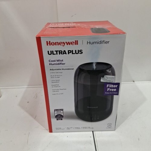 HONEYWELL ULTRA PLUS ULTRASONIC COOL MIST HUMIDIFIER - 1.5GAL - BLACK (MODEL: HUL565BCV1) image 6