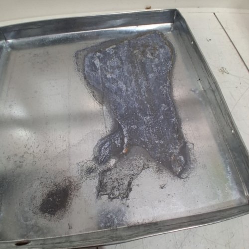 DOITOOL AIR CONDITIONER DRIP PAN WITH HOSE - 15.7" X 15.7" - STEEL (MODEL : OA15XB1215C148RL) image 3