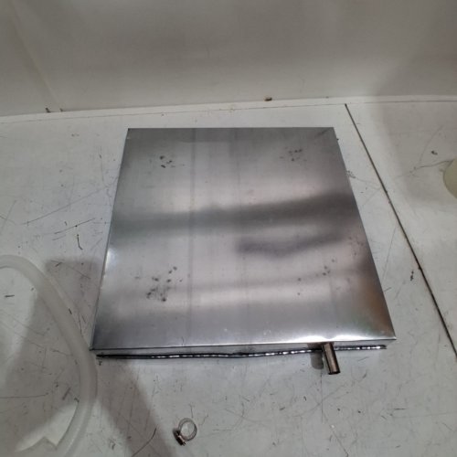DOITOOL AIR CONDITIONER DRIP PAN WITH HOSE - 15.7" X 15.7" - STEEL (MODEL : OA15XB1215C148RL) image 4